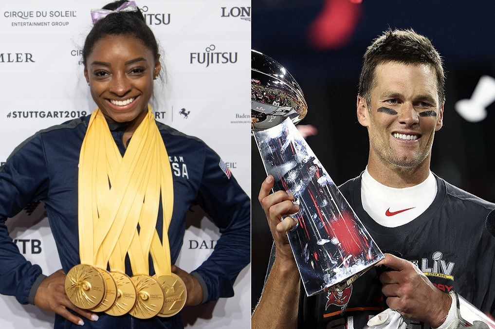 Simone Biles Shadows Tom Brady, Serena Williams in 2021