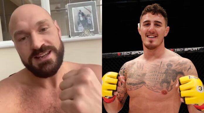 Tom Aspinall Details How Training With Tyson Fury Has ‘Rubbed Off’ on Him Ahead of His UFC Main Event Fight