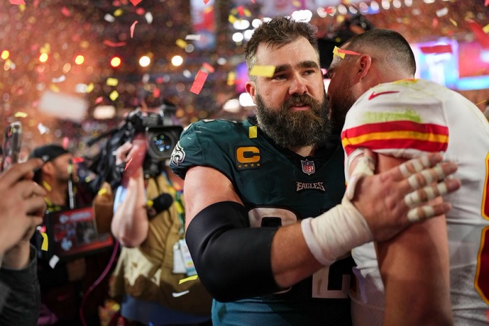 Emotional Travis Kelce Reveals Message to His Brother While They Hugged