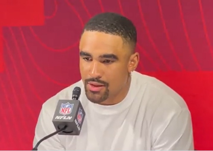 Emotional Jalen Hurts Takes Responsibility For SB LVII Loss