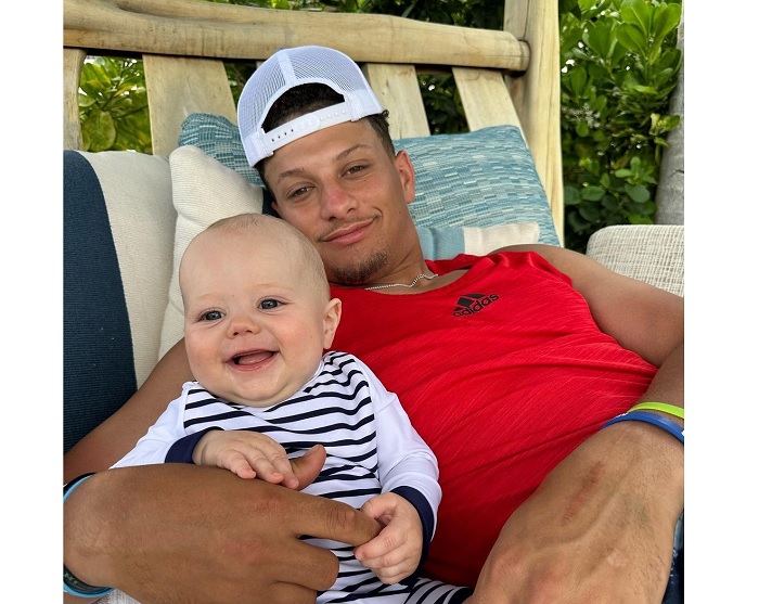 Patrick Mahomes Celebrates First Offseason With His Son